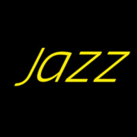 Yellow Jazz Neon Skilt