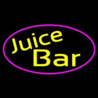 Yellow Juice Bar Neon Skilt