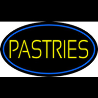 Yellow Pastries Neon Skilt