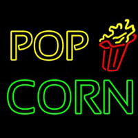 Yellow Pop Green Corn Neon Skilt