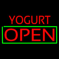 Yogurt Open Neon Skilt