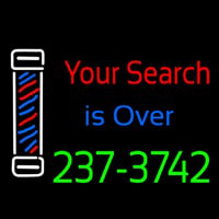 Your Search Is Over Neon Skilt