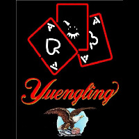 Yuengling Ace And Poker Beer Sign Neon Skilt