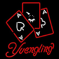 Yuengling Ace And Poker Neon Skilt