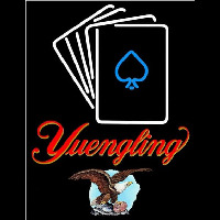 Yuengling Cards Beer Sign Neon Skilt