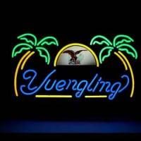 Yuengling Palm Tree Neon Skilt