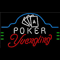 Yuengling Poker Ace Cards Beer Sign Neon Skilt