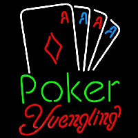Yuengling Poker Tournament Beer Sign Neon Skilt