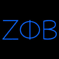 Zeta Phi Beta Neon Skilt