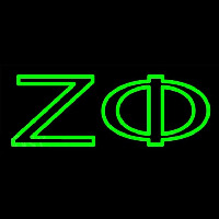 Zeta Phi Neon Skilt
