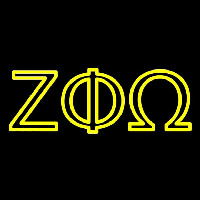 Zeta Phi Omega Neon Skilt
