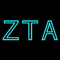 Zeta Tau Alpha Neon Skilt