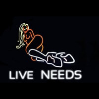 live lides woman Neon Skilt