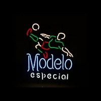 modelo especial mexico soccer player Neon Skilt