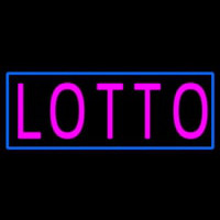 Stylish Lotto Neon Skilt