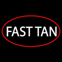 Fast Tan Neon Skilt