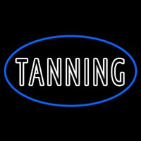 Tanning Double Stroke Neon Skilt