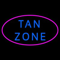 Tan Zone Neon Skilt