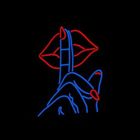 Nail On Lip Neon Skilt