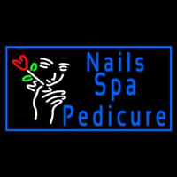 Nails Spa Pedicure Neon Skilt