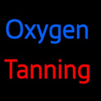 O ygen Tanning Neon Skilt