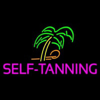 Self Tanning Neon Skilt