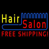 Yellow Hair Salon Red Neon Skilt
