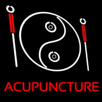 Acupuncture Needle Neon Skilt