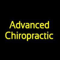 Advanced Chiropractic Neon Skilt