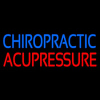 Chiropractic And Acupuncture Neon Skilt