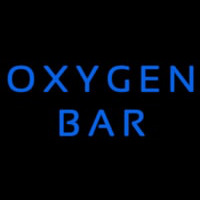 Blue O ygen Bar Neon Skilt