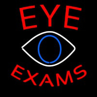 Eye E ams With Eye Logo Neon Skilt