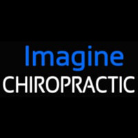 Imagine Chiropractic Neon Skilt