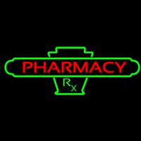 Red Pharmacy Neon Skilt