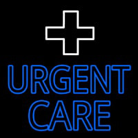 Urgent Care Plus Logo Neon Skilt