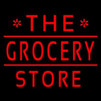 The Grocery Store Neon Skilt