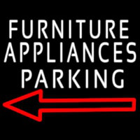 Furniture Appliances Parking Neon Skilt