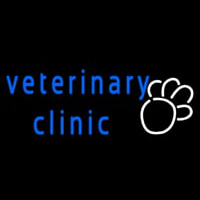 Veterinary Clinic Neon Skilt
