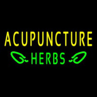 Acupuncture Herbs Neon Skilt