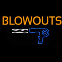 Blowouts Logo Neon Skilt