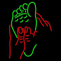 Foot Massage Neon Skilt