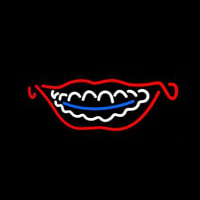 Braces Teeth Neon Skilt