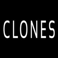 Clones Neon Skilt