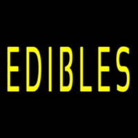 Edibles Neon Skilt